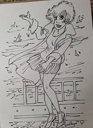 Natacha dans le vent