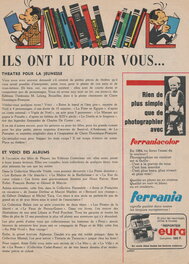 Article du Journal Tintin ou a été publié l'illustration