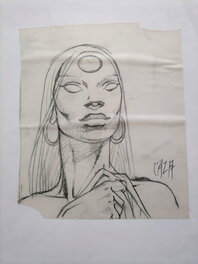 Crayonné préparatoire Crayonné préparatoire