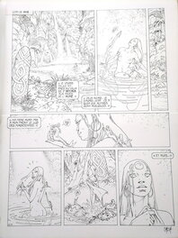 Caza - Les yeux d'Or-Fé Planche 32 - Planche originale