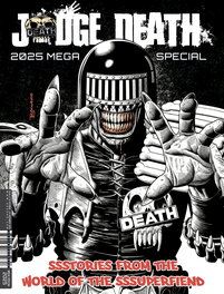 Judge Death Mega Special [2025] couverture de le magazine