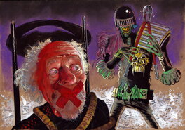 Stewart Kenneth Moore - Judge Death Mega Special [2025] Endgame - Planche originale