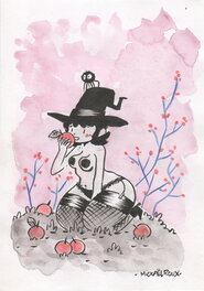 Mickael Roux - Mickaël Roux - Emy Witch - Illustration originale