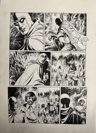 César Spadari - Hooded Justice, Part 2 - Planche originale