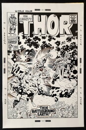 Bruce Mc Corkindale - Thor 144 Unused cover - Couverture originale