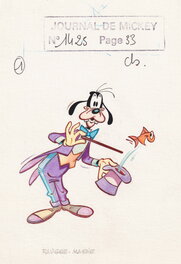 Claude Marin - Dingo "Fausse-magie" - Illustration originale