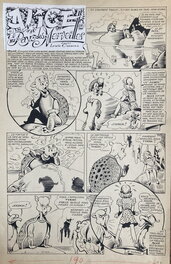 Eugène Gire - 1947 - Eugène GIRE Alice au pays des merveilles - Planche originale