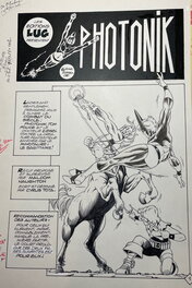 Ciro Tota - Planche originale Photonik - Comic Strip