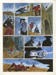 Éric Warnauts - Les suites Vénitiennes - Crépuscule sur la lagune, Tome 7 - Planche originale