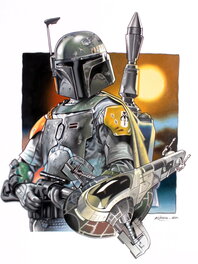 Philippe Kirsch - "Boba FETT" - Original Illustration