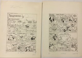 Giorgio Cavazzano - Cavazzano - Planches originales "Hercule au Japon" - Comic Strip