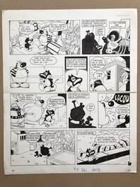 François Corteggiani - Corteggiani - Pastis - La Pyramide oubliée - Planche 4 - Planche originale