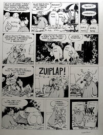 Luc Cromheecke - Cromheecke - Tom Carbone "Lunatoys" Planche 8 - Planche originale