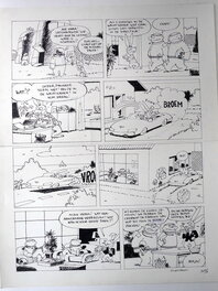 Luc Cromheecke - Cromheecke - Tom Carbone "Mise en boîte" Page 24 - Planche originale