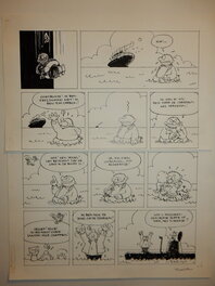 Luc Cromheecke - Cromheecke - Tom Carbone "Mise en boîte" Page 33 - Planche originale