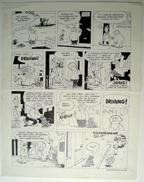 Luc Cromheecke - Cromheecke - Tom Carbone "Mise en boîte" Page 34 - Planche originale