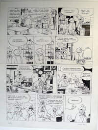 Luc Cromheecke - Cromheecke - Tom Carbone "Mise en boîte" Page 35 - Planche originale