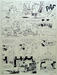 Luc Cromheecke - Cromheecke - Tom Carbone "Mise en boîte" Page 42 - Planche originale
