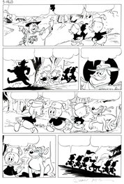 Daan Jippes - Daan Jippes - Hound of the Moanin Hills - Planche 3/13 - Planche originale