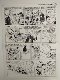 Frank Le Gall - Le Gall "Yoyo contre la Lune Noire" - Planche 2 alternative - Comic Strip