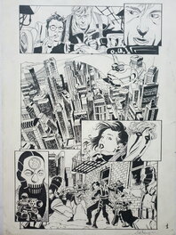 Giancarlo Caracuzzo - WILDC.A.T.S - Planche originale