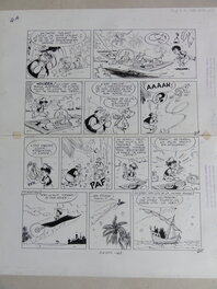 Roger Kiko - Foufi à la belle étoile - Planche originale