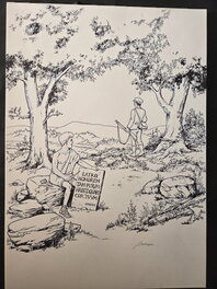 VINCENT HENIN - Illustration originale d'alix - Original Illustration