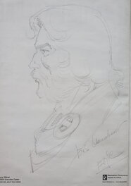 Seconde dédicace au crayon, signée : ERIC