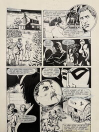 César Spadari - Fantomen The Assessinqtion of President Lincon - Planche originale