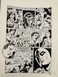 César Spadari - The Phantom “Assessinattion of President Lincoln” - Planche originale