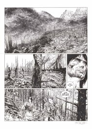 Christophe Bec - Thorgal - La déesse d'ambre - Planche originale