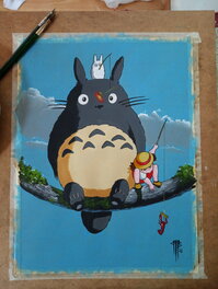 Philippe Bringel - Totoro - Illustration originale