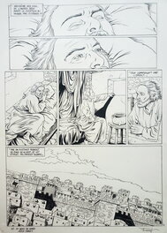 Ersel - LA MEMOIRE D'ABRAHAM    T1 LES CHEMINS DE L'EXIL - Planche originale