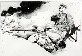 Michetz - La bataille de Tcherkassy - Original Illustration