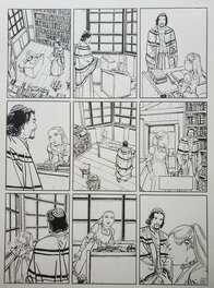 Luca Raimondo - LE KABBALISTE DE PRAGUE  T2 - Planche originale