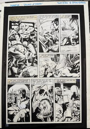 César Spadari - The Phantom ( Fantomen) “The Island of death” - Planche originale