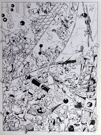 Jean Cezard - Surplouf - Planche originale