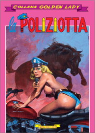 Collana Golden Lady #9 - La Poliziotta published cover Collana Golden Lady #9 - La Poliziotta published cover