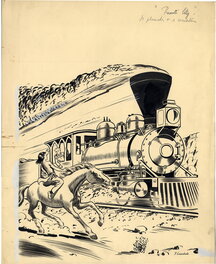 François Craenhals - Prescott City - Planche originale