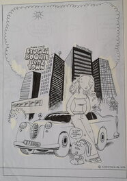 Mawil - Stuttgart - Illustration originale