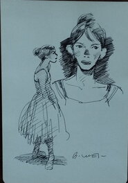 Bastien Vivès - Vives - Polina - Etude - Original art