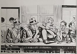 Jordi Bernet - Torpedo and friends - Planche originale