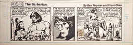 Ernie Chan - Conan the Barbarian Daily Comic Strip, strip du 25/08/1979 - Comic Strip