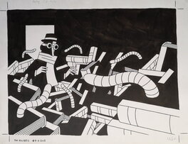 Ulf Keyenburg - Ehe ExLibris - Original Illustration