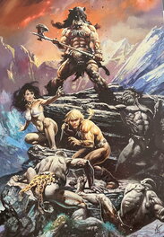 Rudy Ao - Fire & Ice Homage - Planche originale