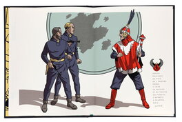 Illustration de Juillard hommage à E.P. Jacobs Illustration de Juillard hommage à E.P. Jacobs