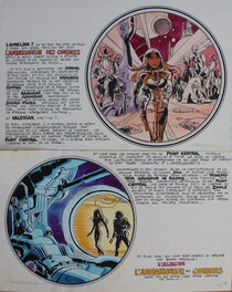 Jean-Claude Mézières - Valerian et Veronigue - Original Illustration