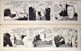 Alex Raymond - Rip Kirby : The Cold Deck Switch, Comic strips des 26/11/1952 et 27/11/1952 - Comic Strip