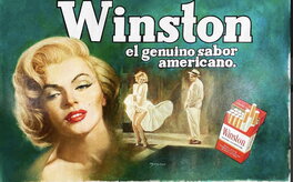 Manuel Sanjulián - Winston cartel publicitario - Planche originale