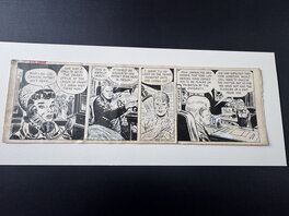 Milton Caniff - Steve CANYON MILTON CANIFF SUPERBE STRIP SIGNE - Planche originale
